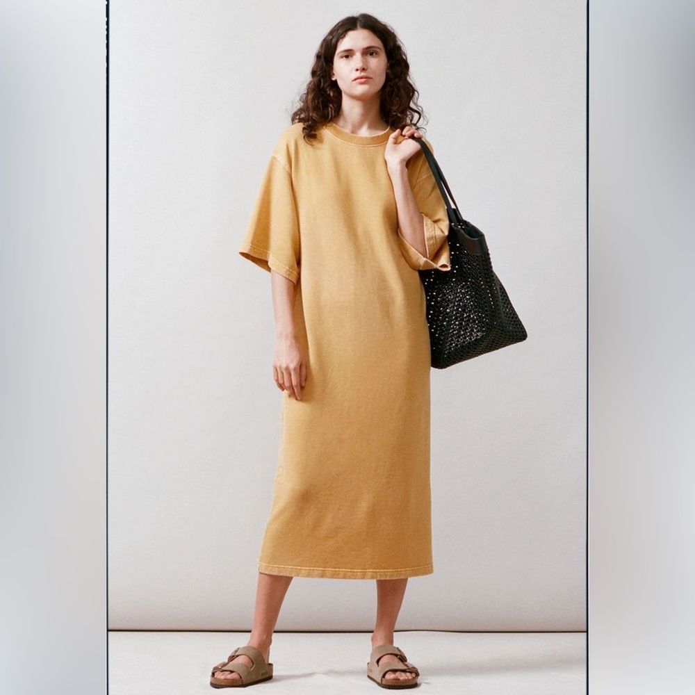 Elizabeth and James Medium Mustard Dress
